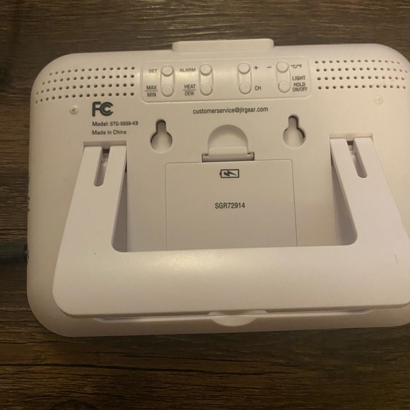 Smart Gear Weather Forecast Station Temperature Humidity Meter With Durable Weat - Picture 7 of 14